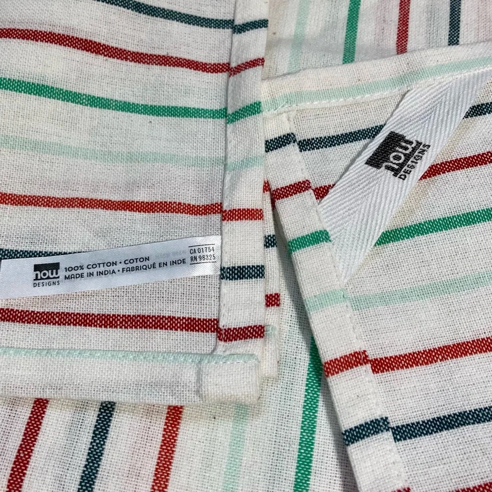 Now Designs Large Jumbo Stripe Dish Towels 28